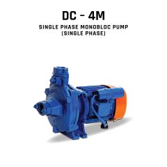 Monobloc Pump, DC-4M, 0.75 HP, Single Phase, 210 Volts, Size 25mm X 25mm