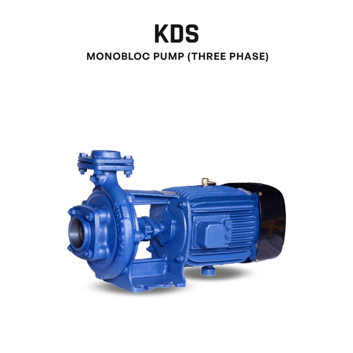 Monobloc Pump, KDS 2050+, 20 HP, Three Phase, 415 Volts, Size 100mm X 80mm